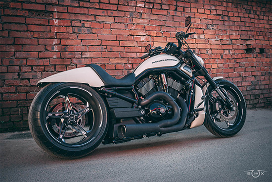 Harley-Davidson V-ROD. Стилизация мастерской box39